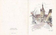 Carte double 11x15cm haguenau - carte,