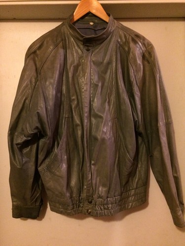 Vintage vera pelle grey - pelle,
