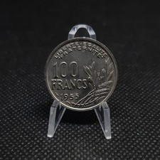 100 francs France 1955 B - Cochet, TTB+, sous pochette