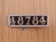 Insigne Matricule RATP Métro