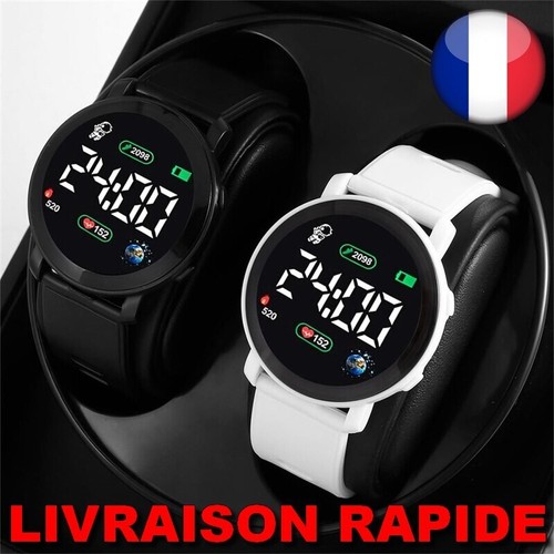 2pcs montre couple led - 2pcs,