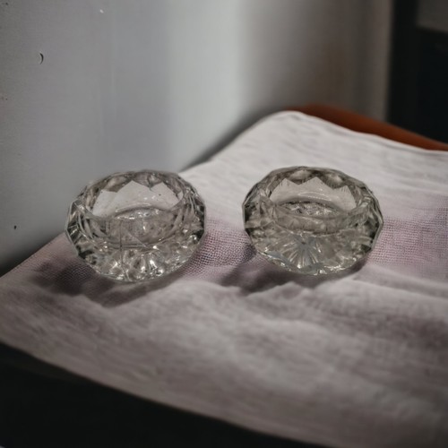 Bougeoirs verre - 2, en