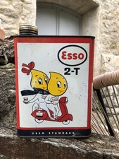 bidon  Esso Scooter Ancien