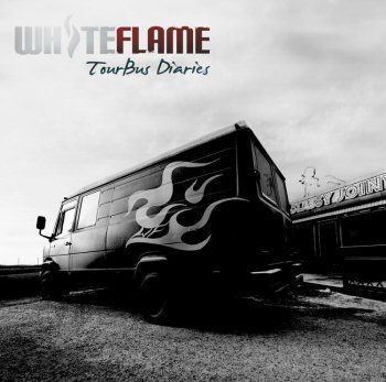White flame tour bus - tour, diaries