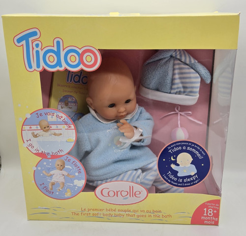 French corolle baby doll tidoo - french,
