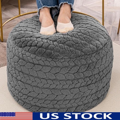 Soft pouf ottoman foot rest - soft,