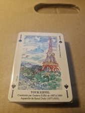 jeu de 54 cartes a jouer " Paris Et Sa Région 