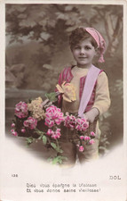 CP GARCON BONNET POMPON PANIER