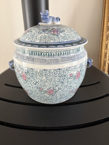 Pot gingembre porcelaine - pot,