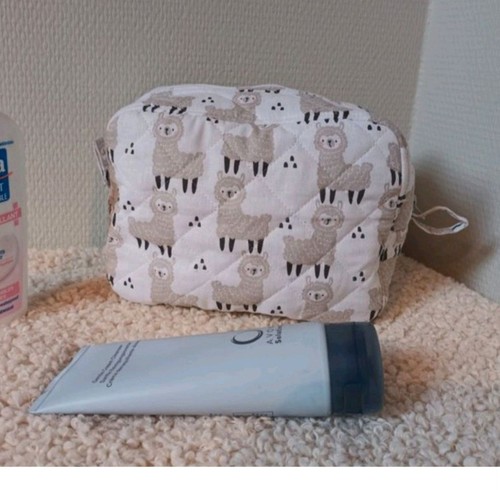 Trousse toilette lama - trousse,