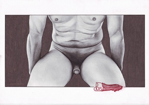 Croquis dessin art masculin - dessin,