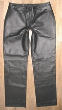 Pantalon En Cuir Femme