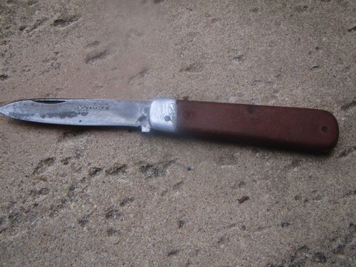 Couteau pliant ancien - couteau,