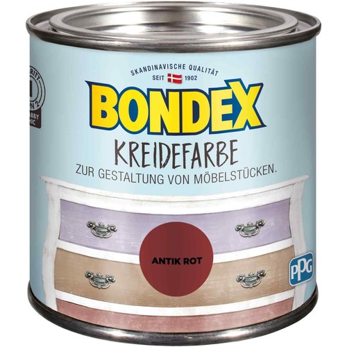 Peinture craie bondex rouge - craie,