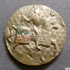 grosse  médaille  ou sceaux  bronze   à voir