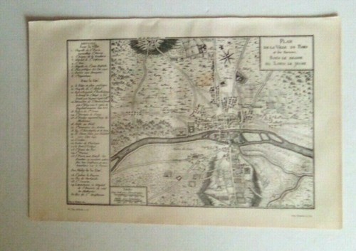 Gravure ancienne paris - gravure, "