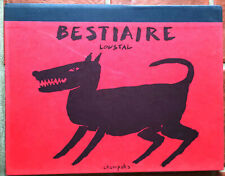 LOUSTAL - Portfolio BESTIAIRE - Sérigraphié Champaka 1993