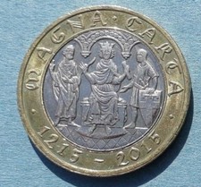 Pièce de 2€ Magna Carta