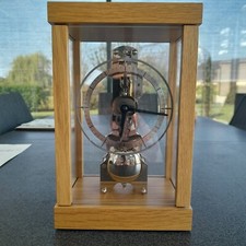 Hermle Horloge Chene et Verre