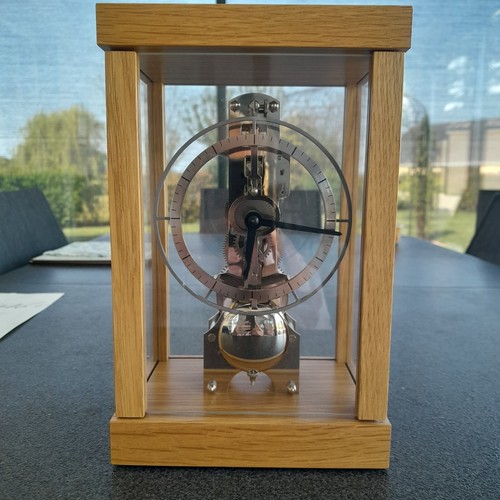 Hermle horloge chene verre - hermle, et