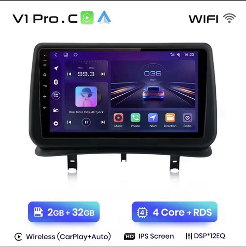Autoradio pour renault clio - clio, 3
