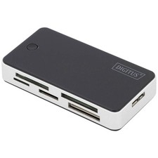 Digitus DA-70330-1 Lecteur de carte mémoire externe USB 3.0, USB-A noir/blanc
