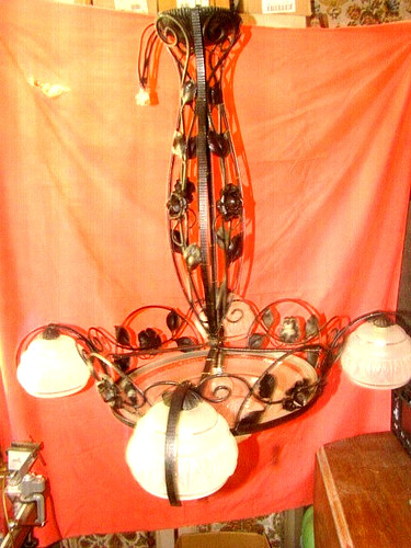 Lustre fer forgé époque - en,