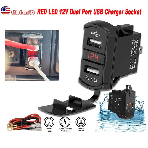 Usb car charger - 4.2a,