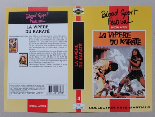 Jaquette vhs vipere du - vhs,