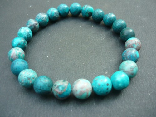 Bracelet perles turquoise - perles,