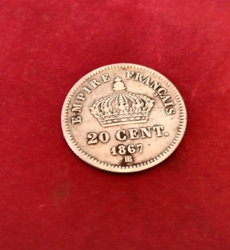 Pièce argent centimes - ​pièce, 20