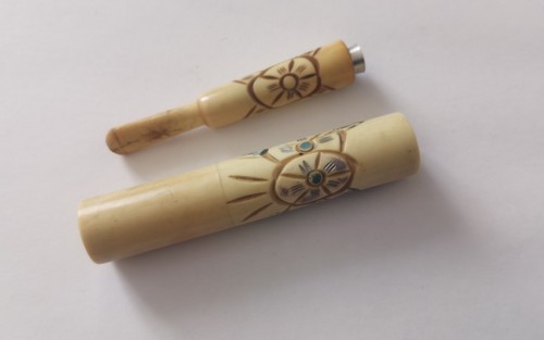 Ancien fume porte cigarette - ancien,