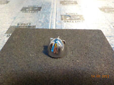 BOUTON POTENTIOMETRE A AILETTES METAL CHROME - DIAM 20 mm - HAUT 18 mm - VINTAGE