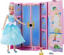 Disney Princesses, poupée Cendrillon et ses surprises royales - Mattel