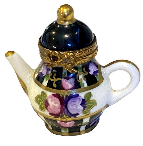 Limoges peint main trinket - limoges,