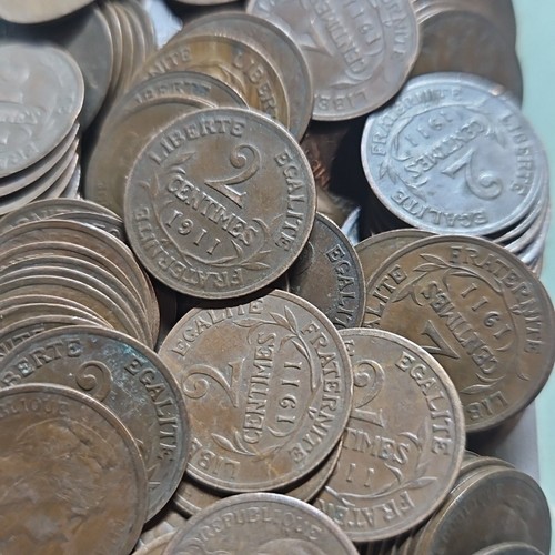 Lot centimes 1911 - x, 2