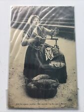 Ancienne Carte Postale Provençale Poissonnière 