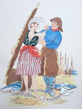 PICARDIE Costumes GRAVURE