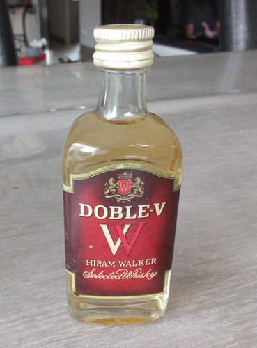 Bouteille mignonnette whisky