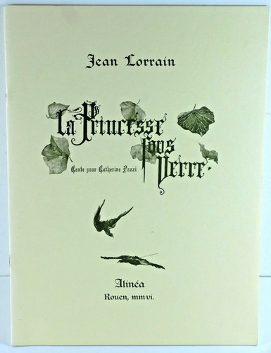 Jean lorrain princesse - jean,