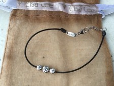 Bracelet Elsa Lee argent oxydes de zirconium Neuf 