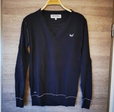 ⭐ Pull Fin KAPORAL Taille 14 Ans 100% Coton Couleur Bleu Marine ⭐