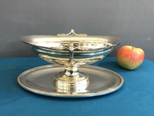 grande saucière CHRISTOFLE modèle PERLES métal argenté 27 cm Sauce Table Service