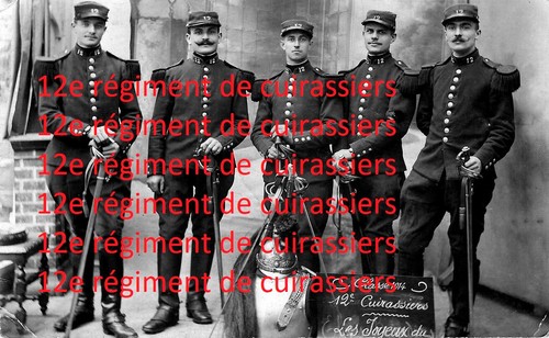 12e cuirassiers cavalerie - cuirassiers,