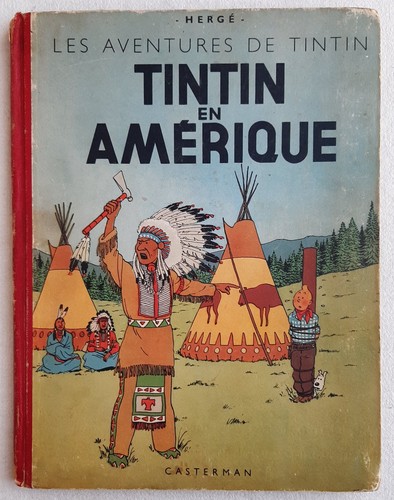 Tintin amerique tres rare - tintin,