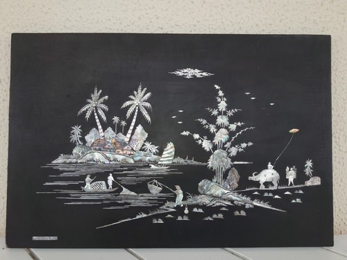 Tableau indochinois hanoi - tableau,