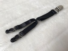 1 Porte Jarretelle à l'unité clip Y amovible détachable élastique noir métal