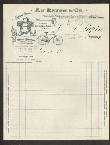Tours machines coudre - (37), à