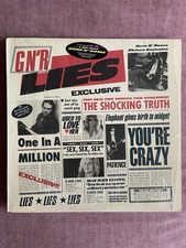 Guns N' Roses GN'R Lies  album vinyle 33 tours (vinyl LP) Censored USA