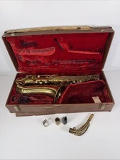 Vtg Alto Saxophone w/ Case &